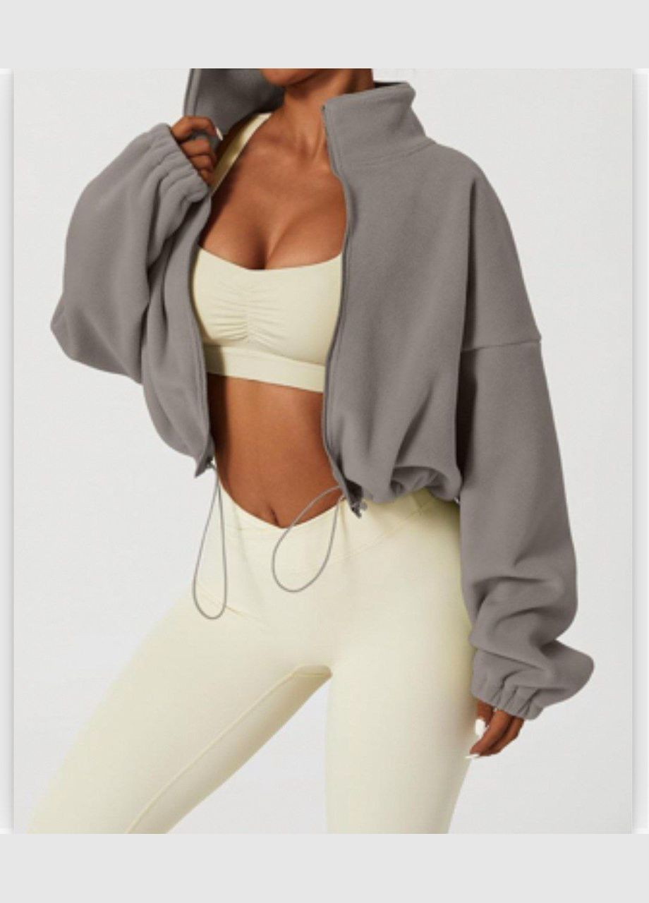 Женская сопка на молнии снизу на кулиске серая You Best (302653652)