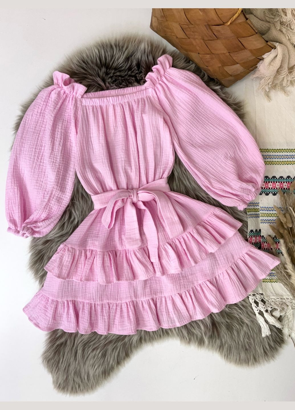 Рожева ніжна сукня Україна (333333738)