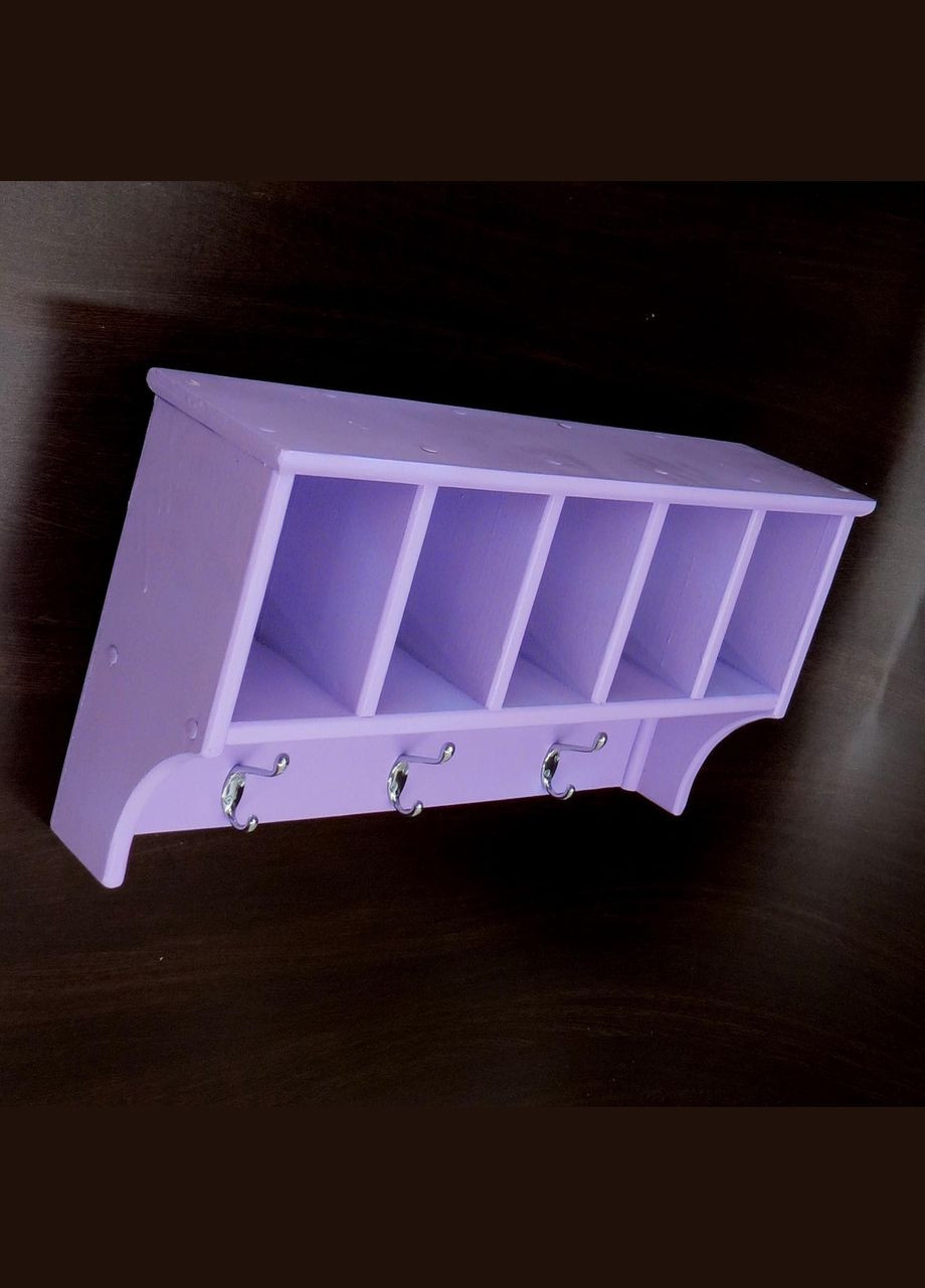 Вішалка для одягу з дерева Страткон флокс (ВДО-004755) No Brand (327844988)