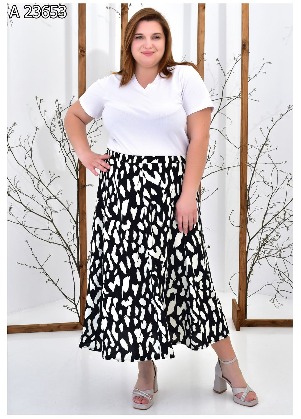 Жіноча спідниця великого розміру SK (331317501)