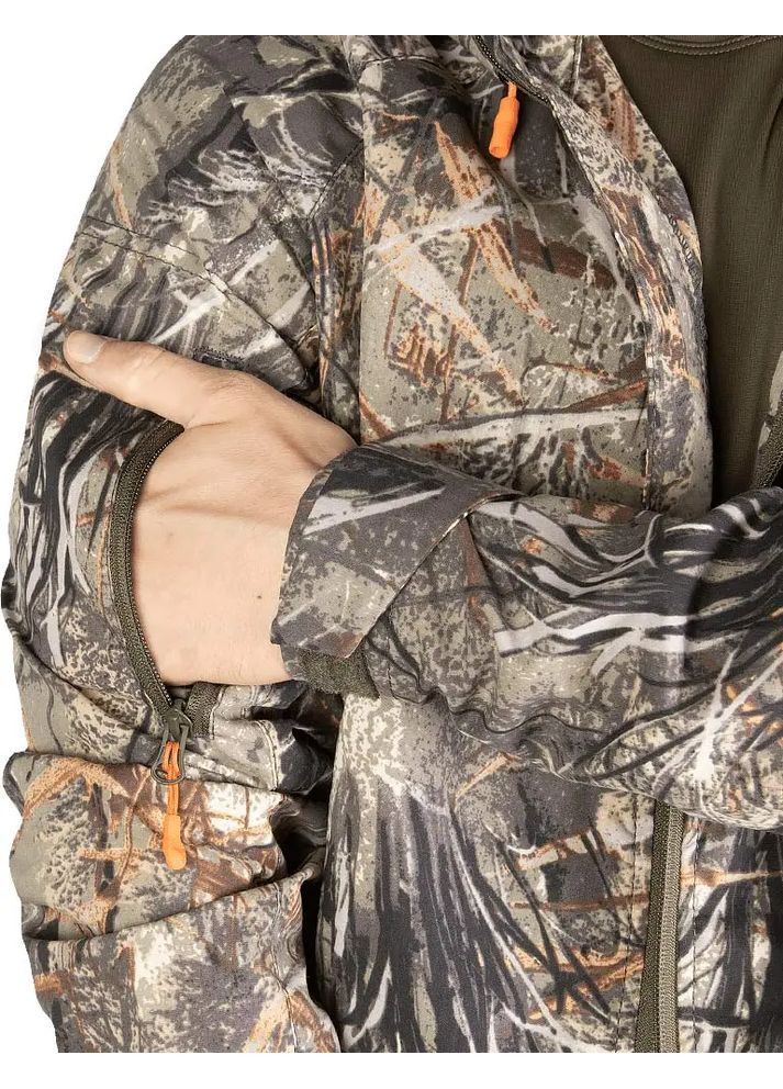 Комбінований демісезонний костюм talker poplin камуфляж водойма Camotec