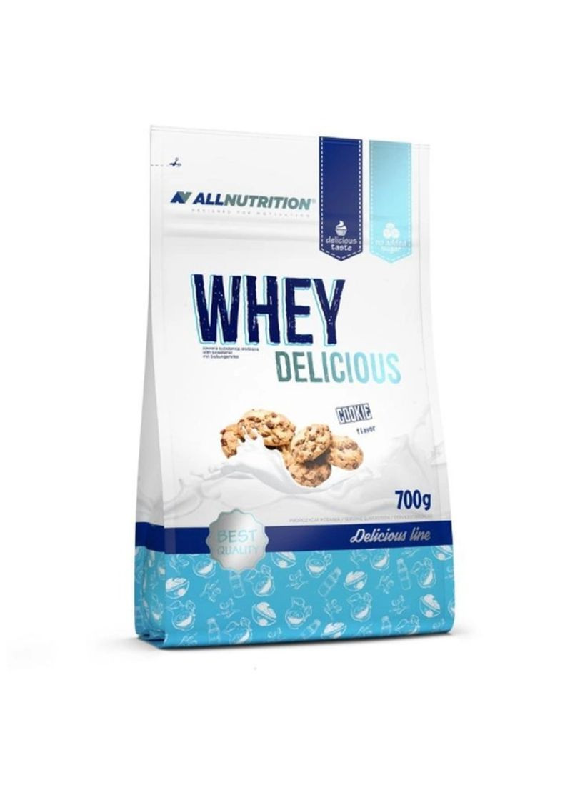 Whey Delicious - 700g Cookie изолят сывороточного протеина Allnutrition (282962562)