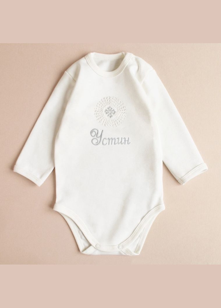 Именное детское боди для крещения Ladan (333713678)