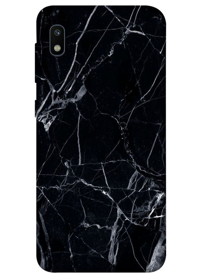 Чехол с принтом для Samsung Galaxy A10 / для самсунг-галакси А10 Черный мрамор 3 No Brand (339064926)