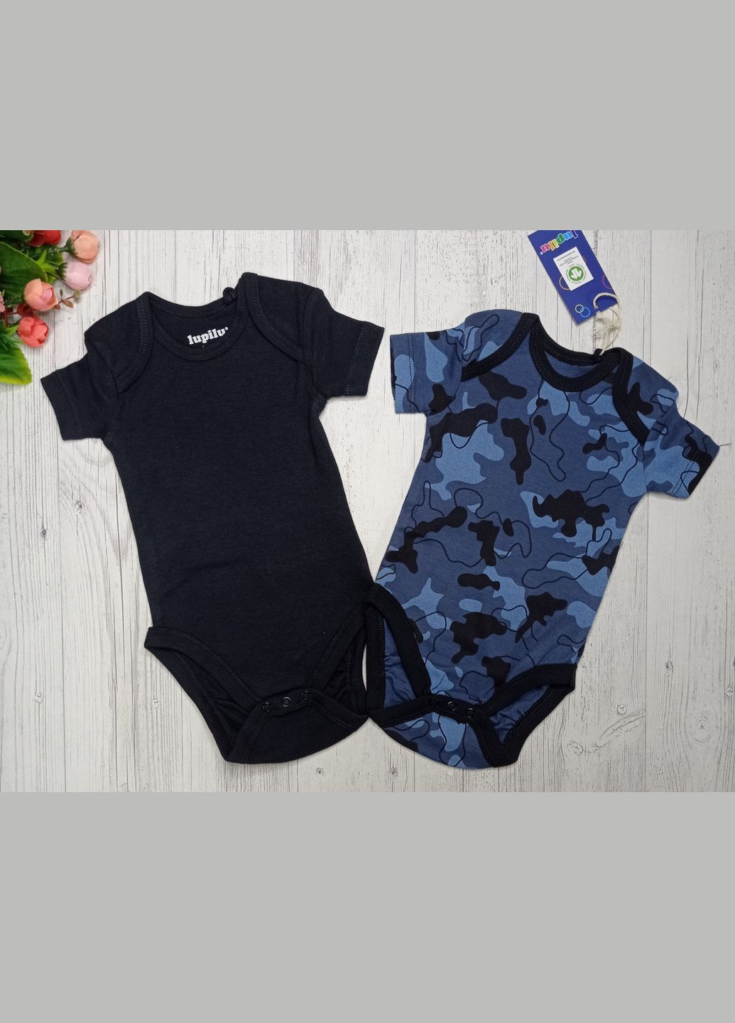 Боди для мальчика набор 2 шт Lupilu (291882183)