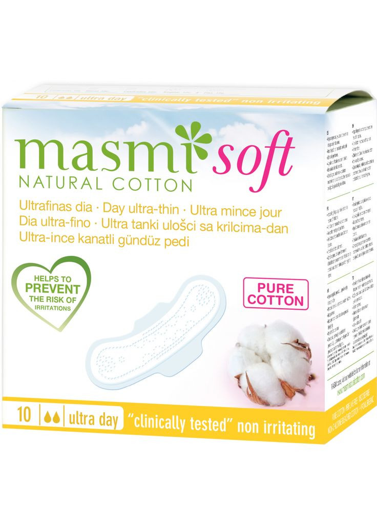 Гігієнічні прокладки (8432984000578) Masmi soft ultra day 10 шт. (268147219)