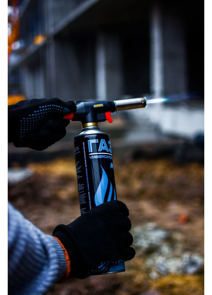 Балон газовий 1-разовий з різьбою (7/16) 330g/562ml. (EN417) [24] Virok (392898115)