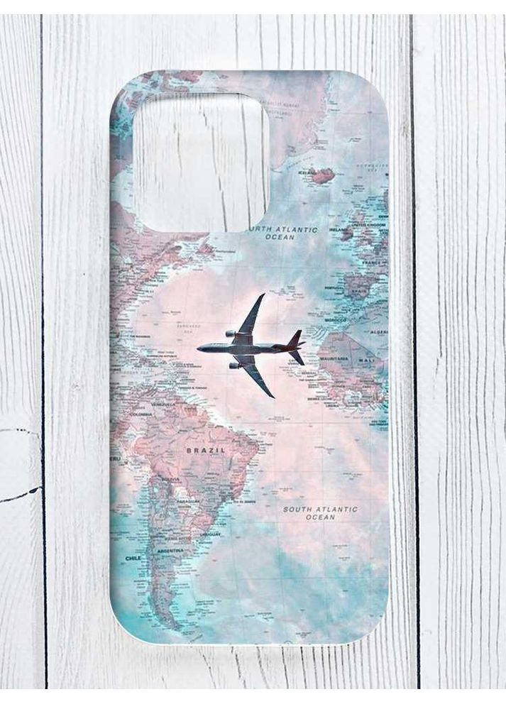 Чехол на iPhone 16 Pro Max Путешествия. Карта (принт 317) Creative (355404893)