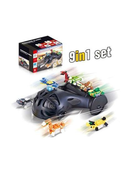 Машинка-конструктор "Світ динозаврів", 186 елементів (119978) Microdomains (362671700)