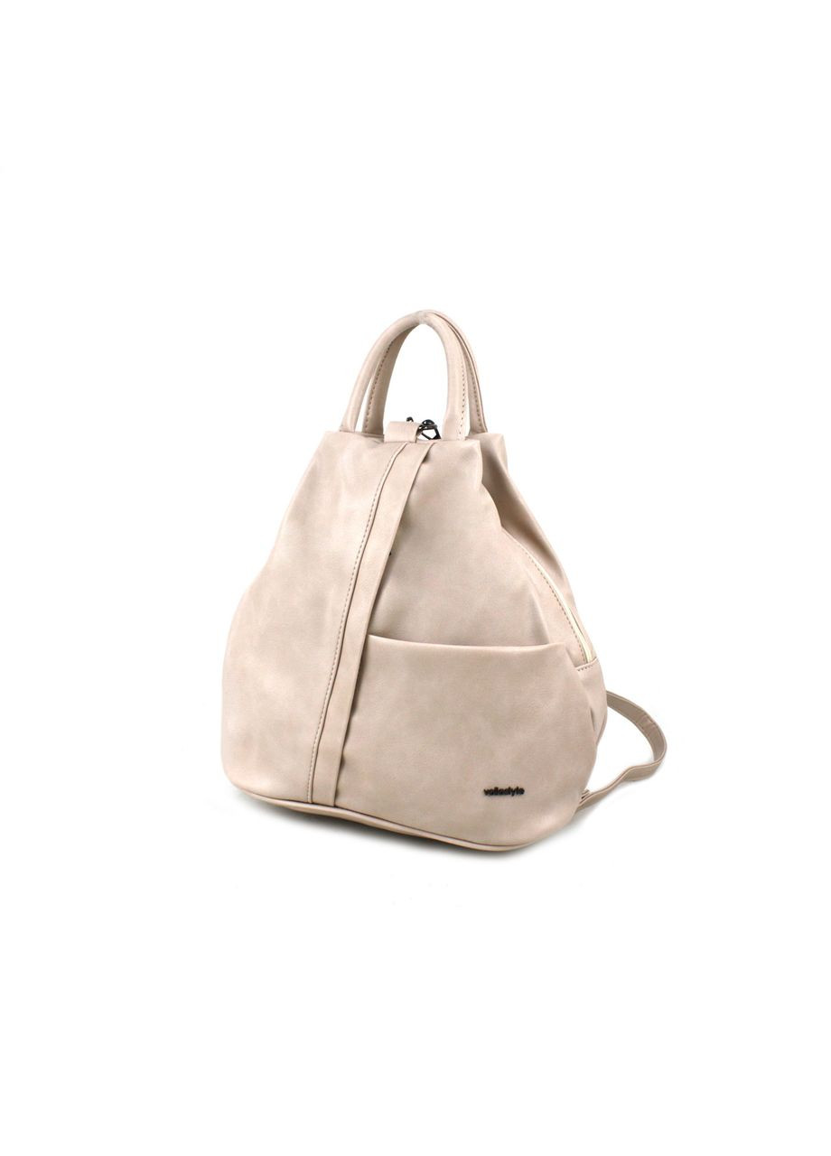 Жіноча сумка-рюкзак 0-19823 бежева Voila (285720349)