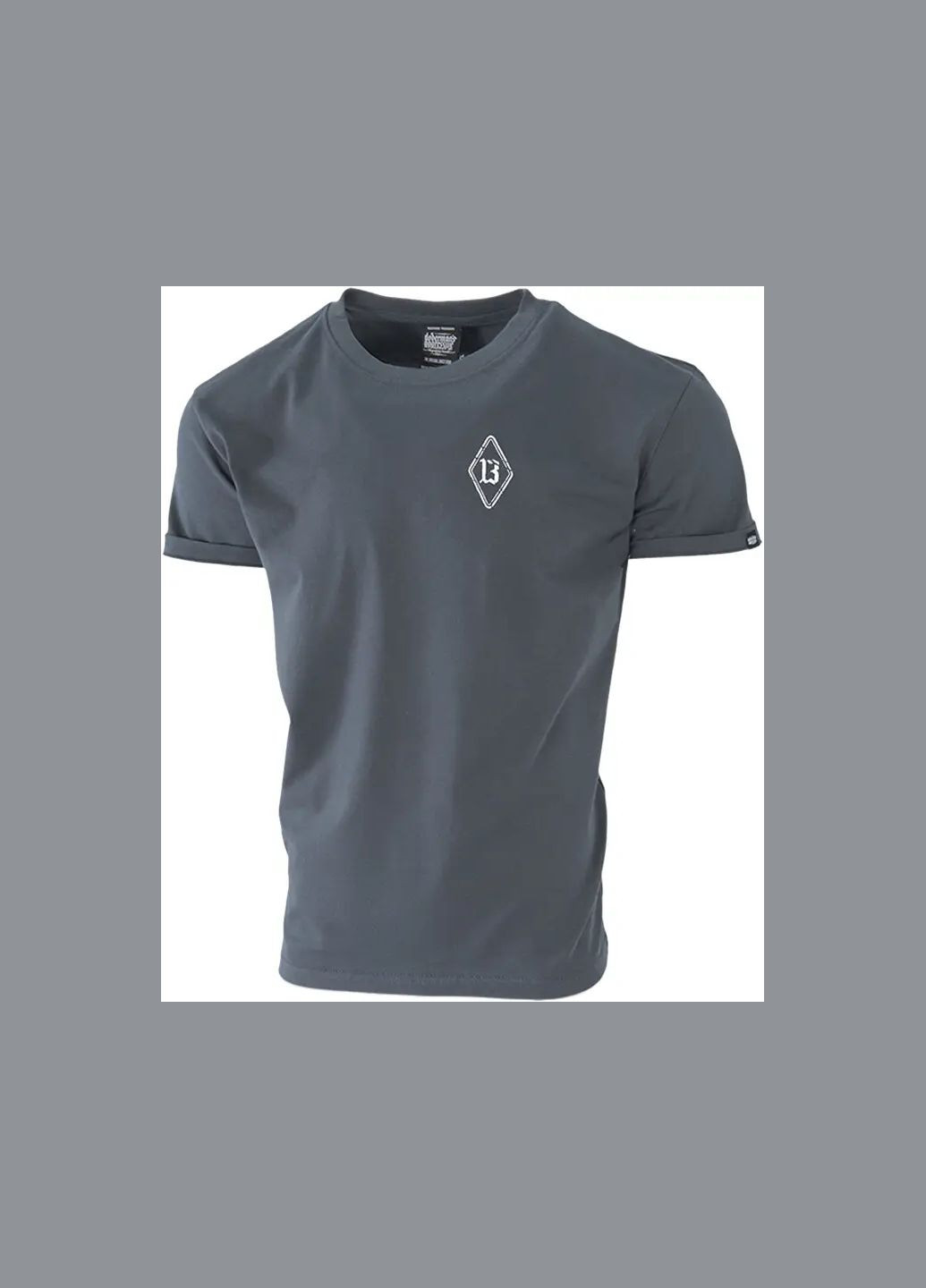 Серая футболка desth rider ts123sl Dobermans Aggressive