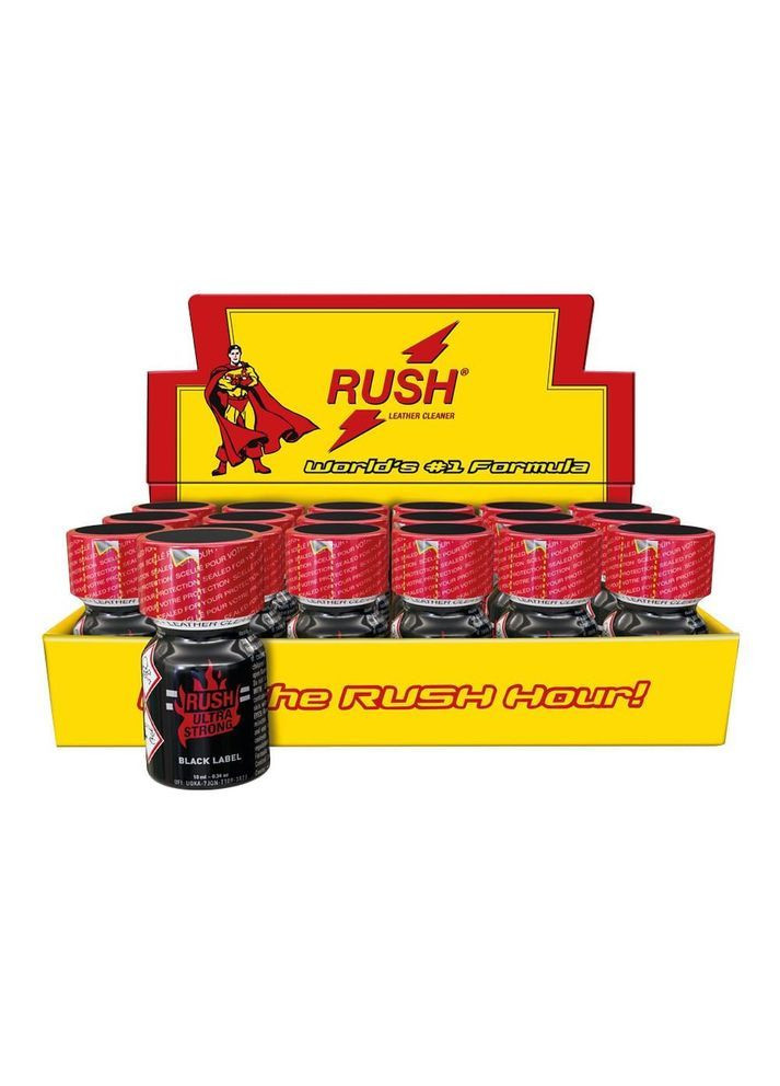 Poppers / попперс Rush Ultra Strong Black Label 10mL Propyl-Amyle France ORIGINAL (362495565)