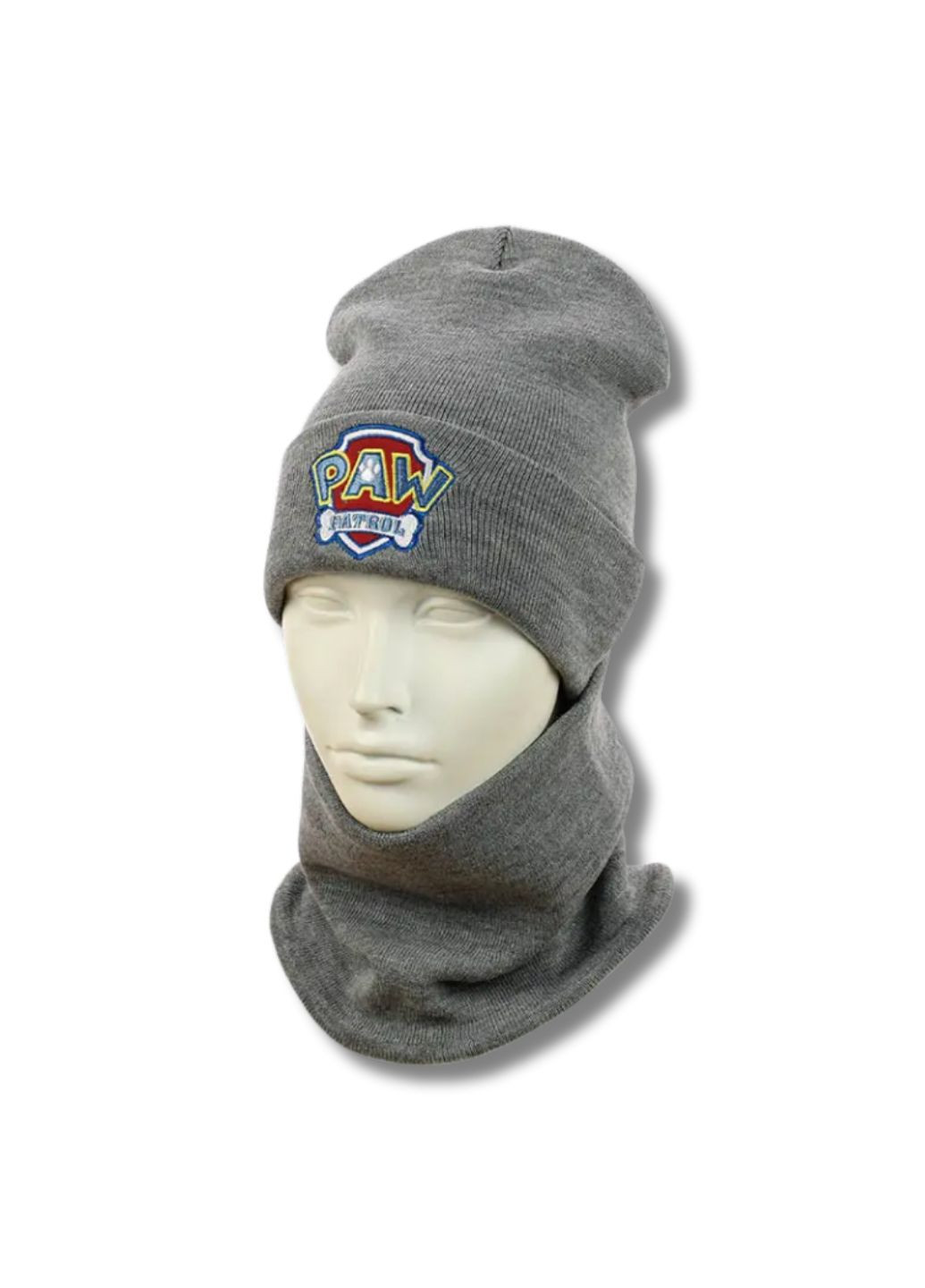 Детский демисезонный комплект шапка + снуд Щенячий патруль / Paw Patrol No Brand Дитячій комплект (349442728)