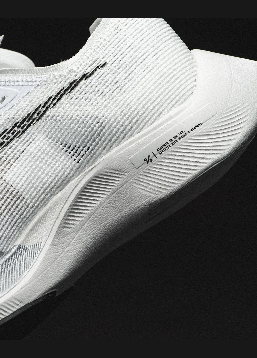 Білі Осінні кросівки чоловічі air zoom, вьетнам Nike Vaporfly White