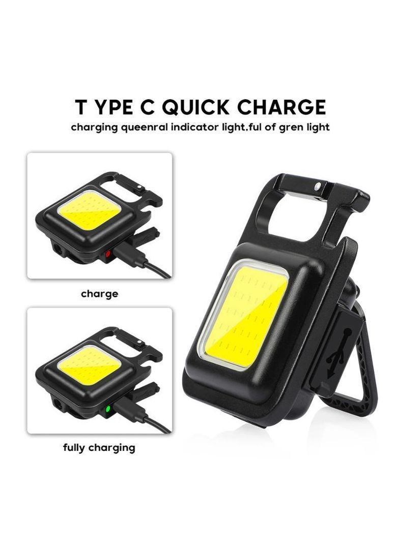 Ліхтар наключник black No Brand (322701556)