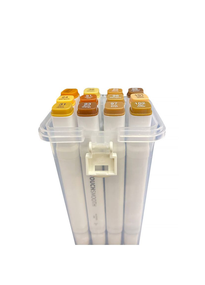 Маркеры 12 цветов набор двусторонних теневых маркеров на спиртовой основе цветовая палитра НА ВЫБОР Touch (338854944)