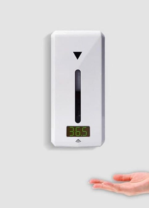 Дозатор сенсорный для антисептика со встроенным термометром 1L KW268A (KW268A-1) No Brand (347590430)