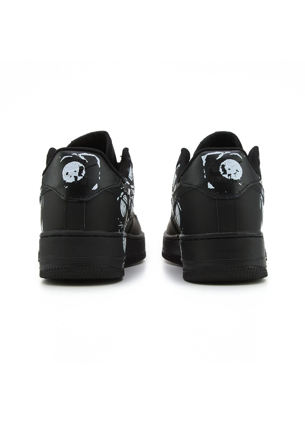 Черные демисезонные кроссовки мужские nike air force 1 low х comme des garçons supreme black найк аир форс 1 черные No Brand