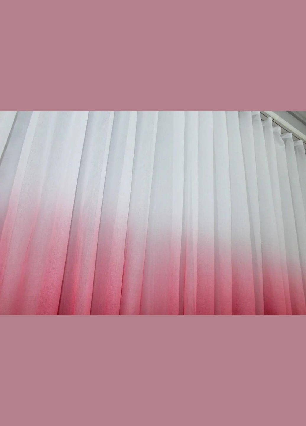 Набор шторы и тюль полупрозрачные ярко 1 шт 3х2,5 м + 2 шт 1х2,5 м (П4К-031дк 518тВ-51) No Brand (306634059)