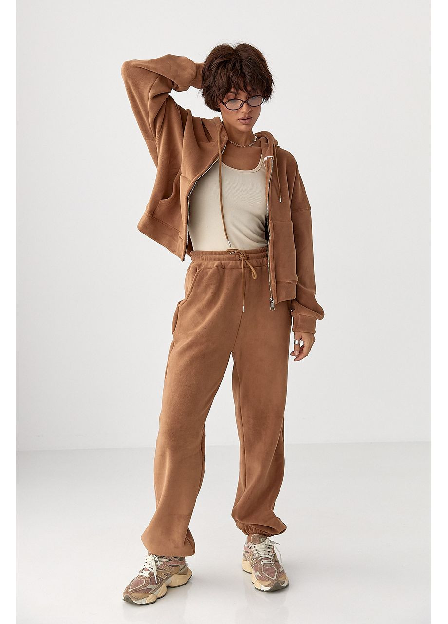 Спортивный костюм из двустороннего флиса Lurex (364813743)