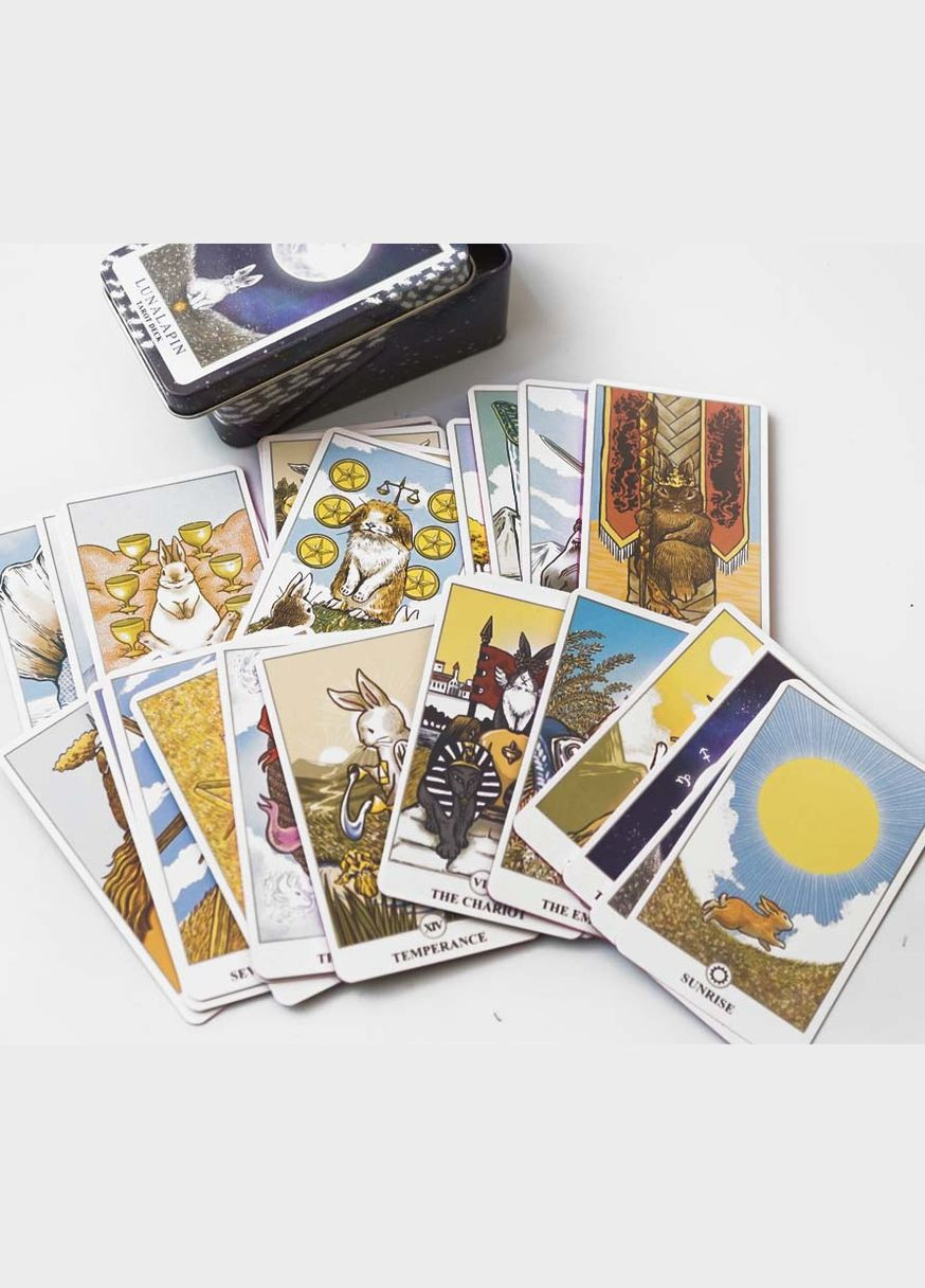 Карты Таро Лунного Кролика Lunalapin Tarot No Brand (372446536)