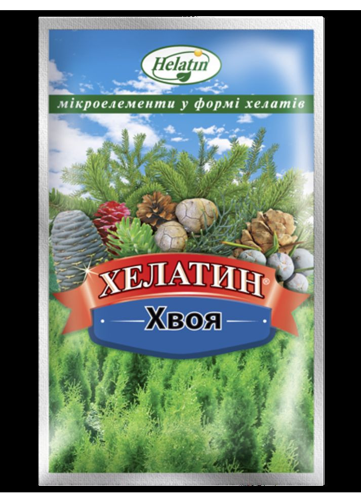 Минеральное удобрение Хелатин Хвоя 50 мл. Кіссон (364535604)