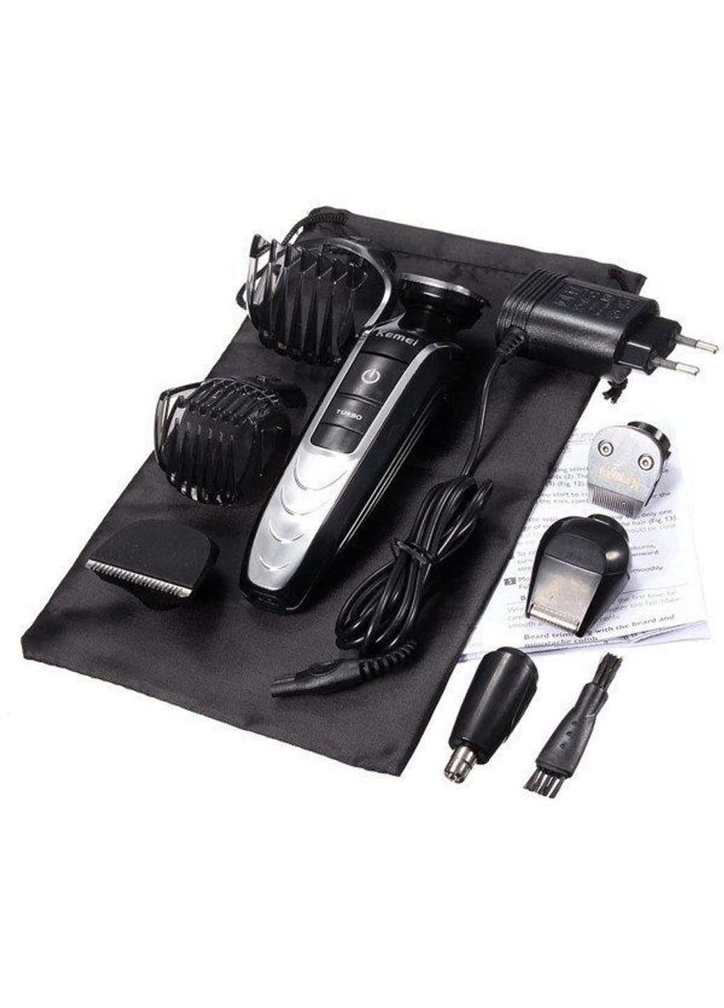 Стайлер набір для стрижки волосся і бороди KM 1832-a Kemei (331639202)