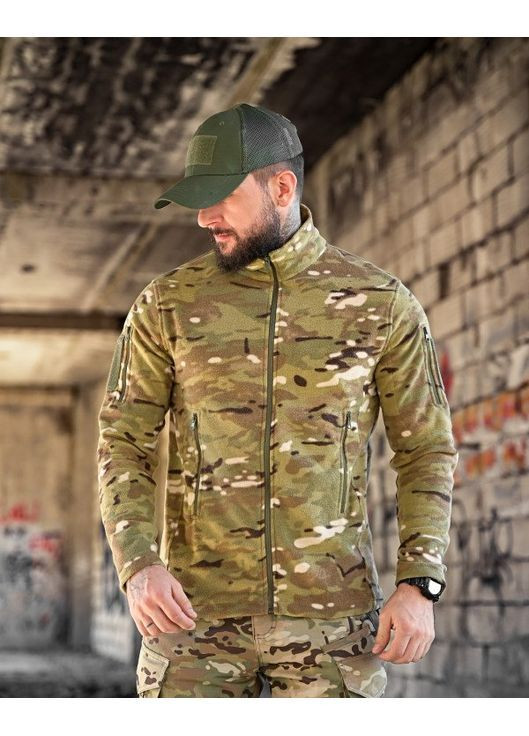 Тактична чоловіча тепла флісовка мультикам No Brand (367189257)