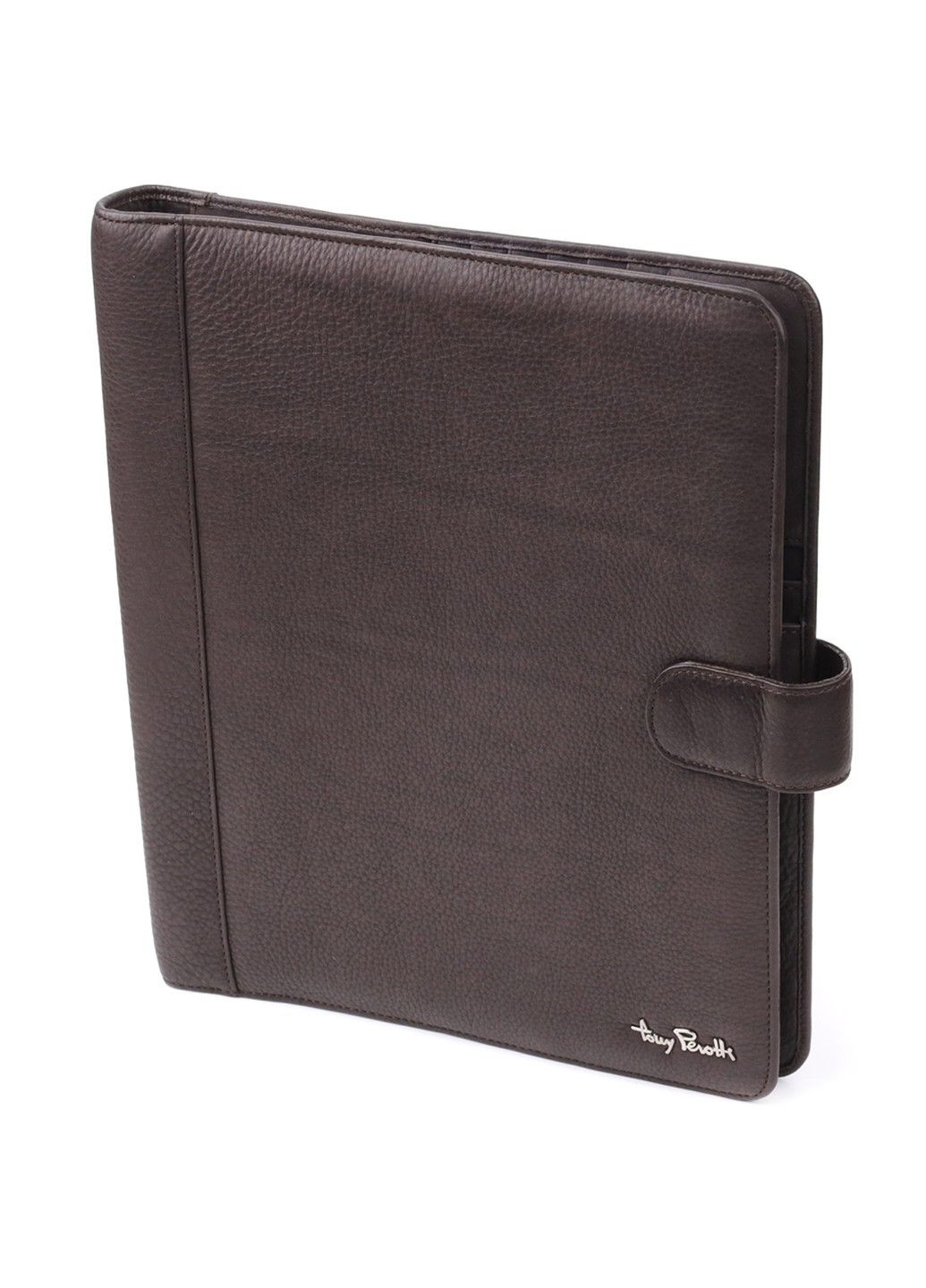 Практичный органайзер из зернистой натуральной кожи 20839_1 (2283 moro) Коричневый Tony Perotti (362027766)