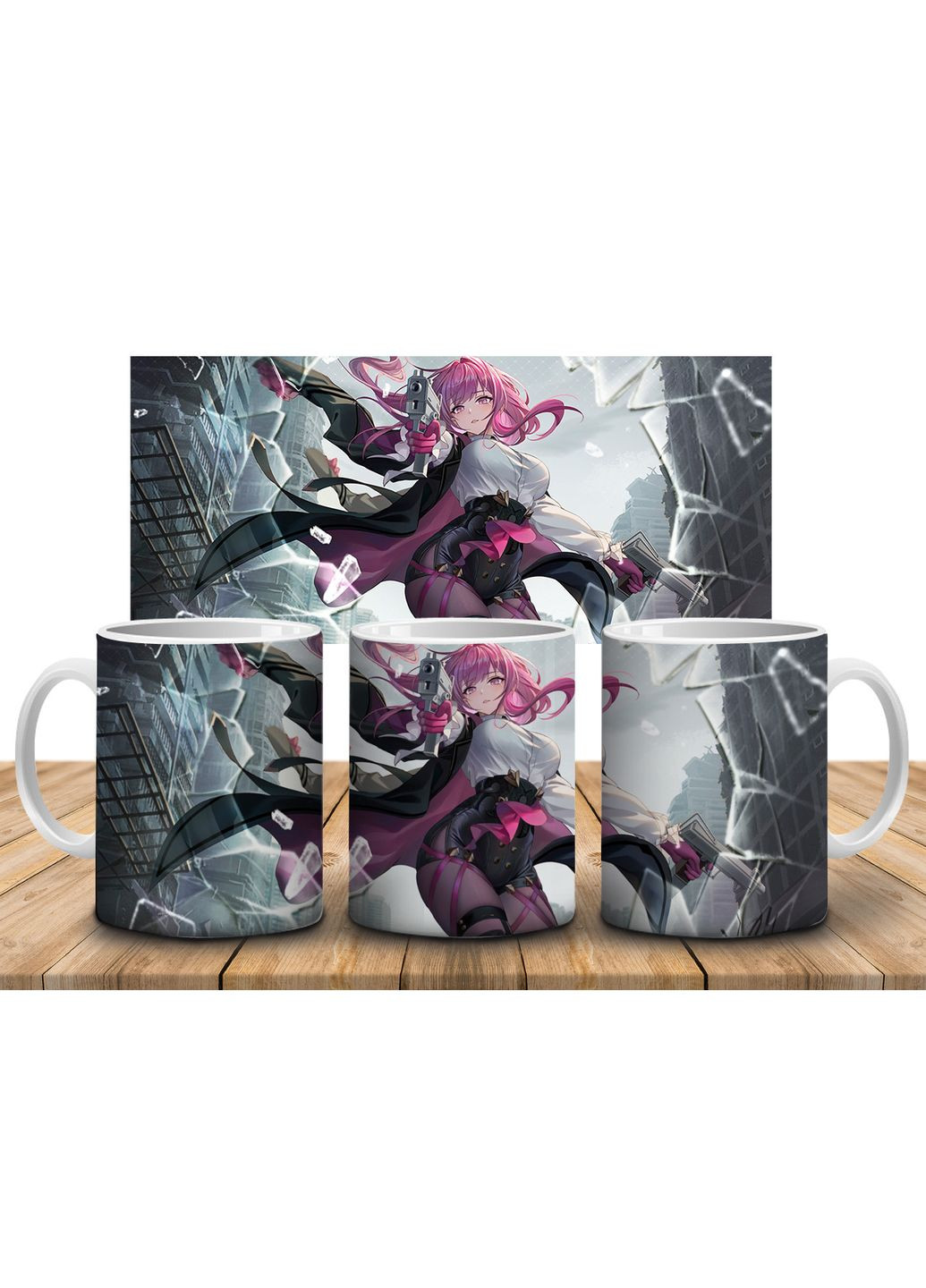 Кружка з принтом Honkai Star Rail Kafka-2, 330 мл No Brand (317300489)