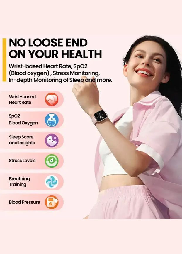 Смарт-годинник GTS 3 Midnight Blue Zeblaze (305059915)