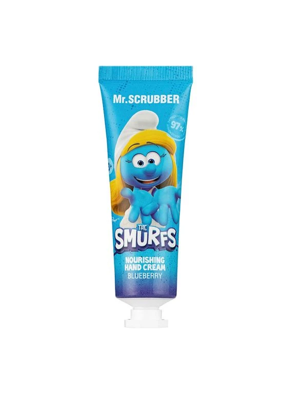 Парфумований живильний крем для рук Mr.SCRUBBER The Smurfs із ароматом чорниці для дітей 30 мл Mr. Scrubber (386256871)