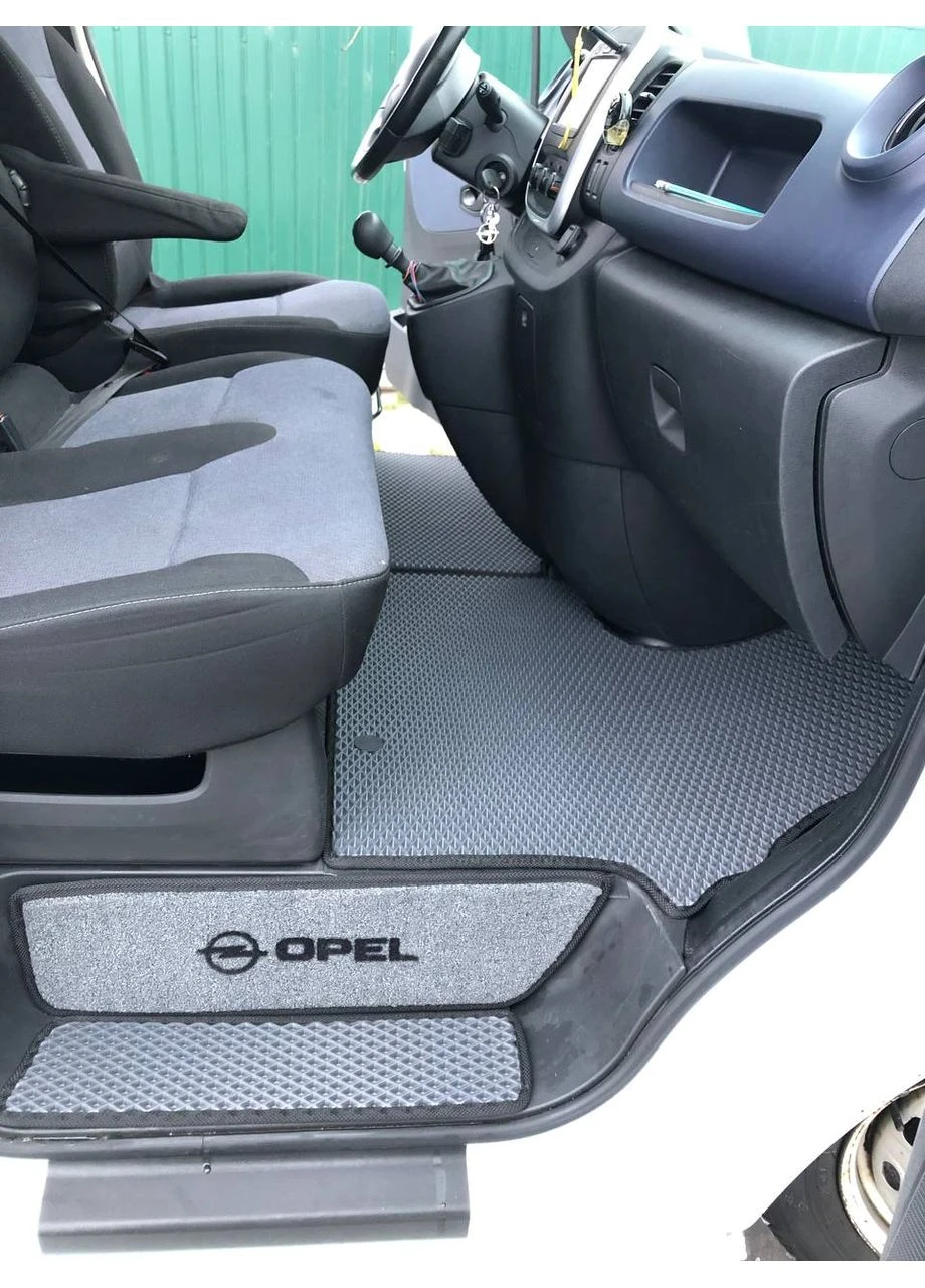 Автоковрики в салон ЕВА для Renault 2015/Рено Трафик Eva Trafic (382116036)