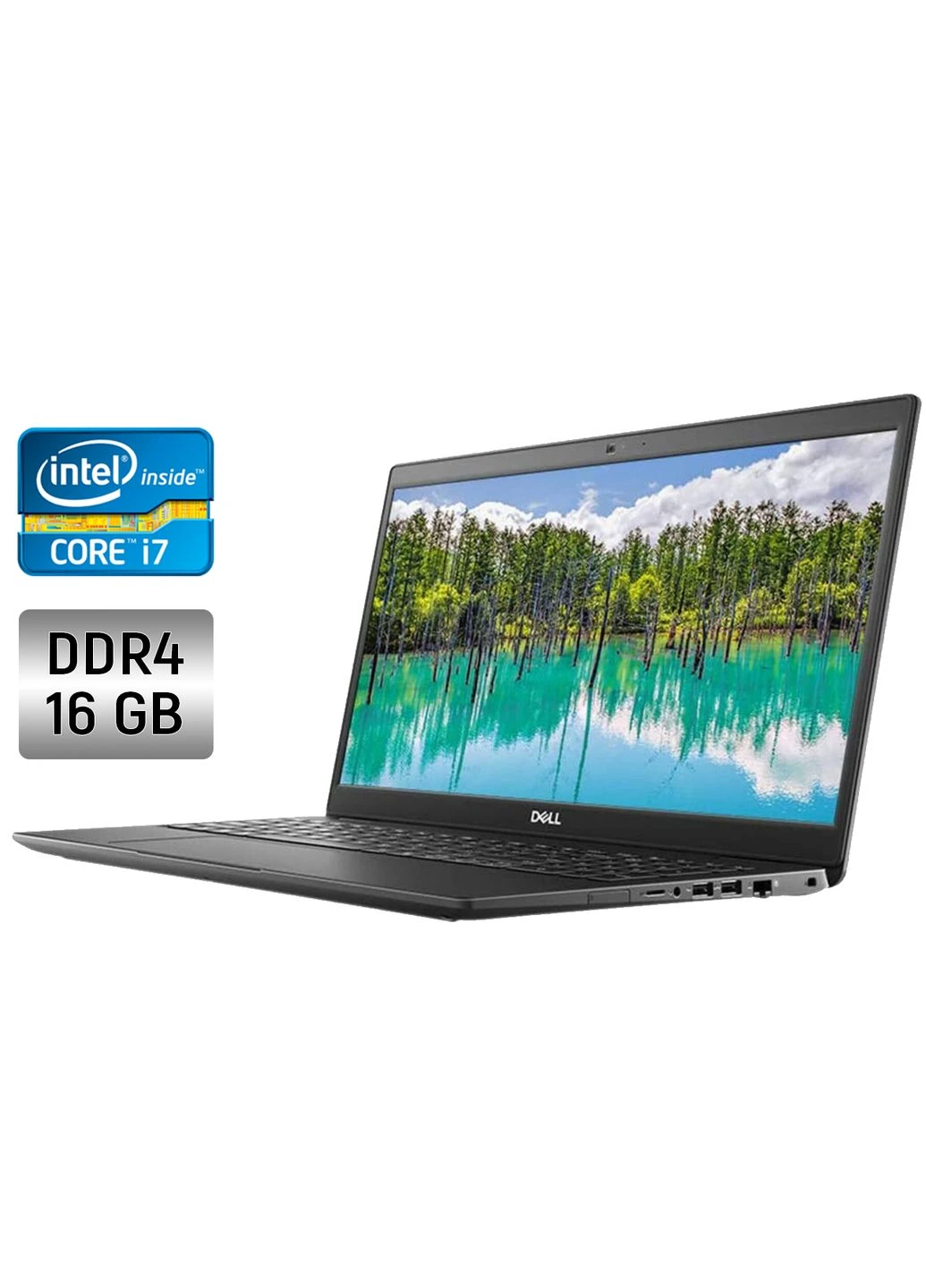 Ноутбук Latitude 3510 / 15.6" (1920x1080) IPS / Intel Core i7-10510U (4 (8) ядра по 1.8 - 4.9 GHz) / 16 GB DDR4 / 512 GB SSD / Dell (398137972)
