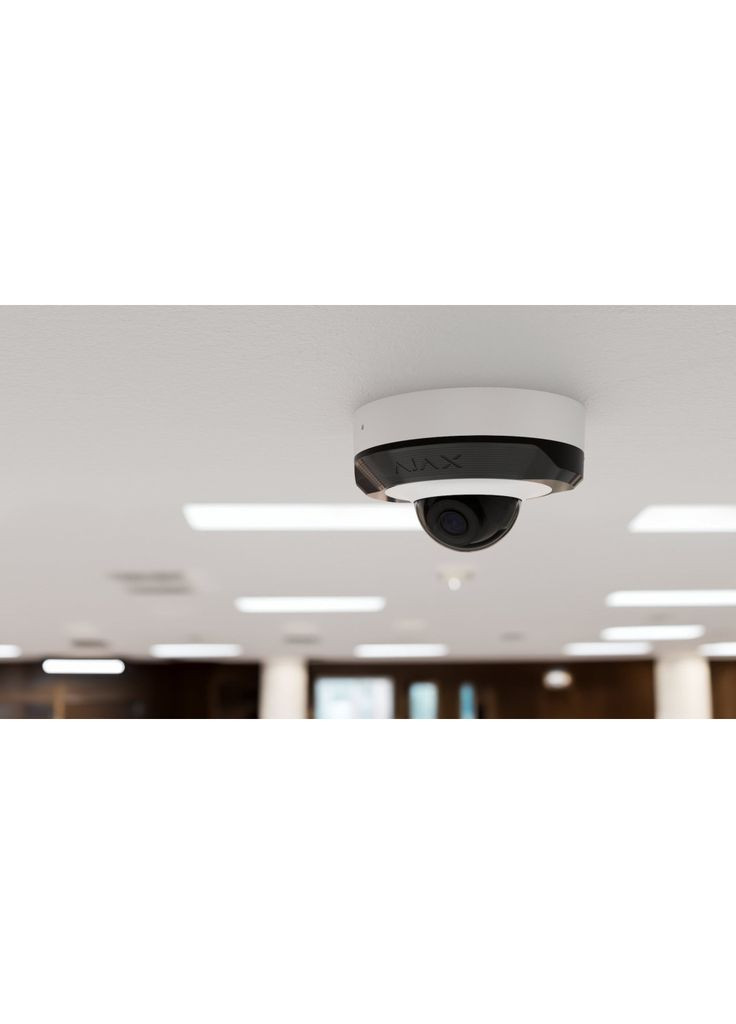 Камера видеонаблюдения DomeCam Mini (5/4.0) white Ajax (372616630)