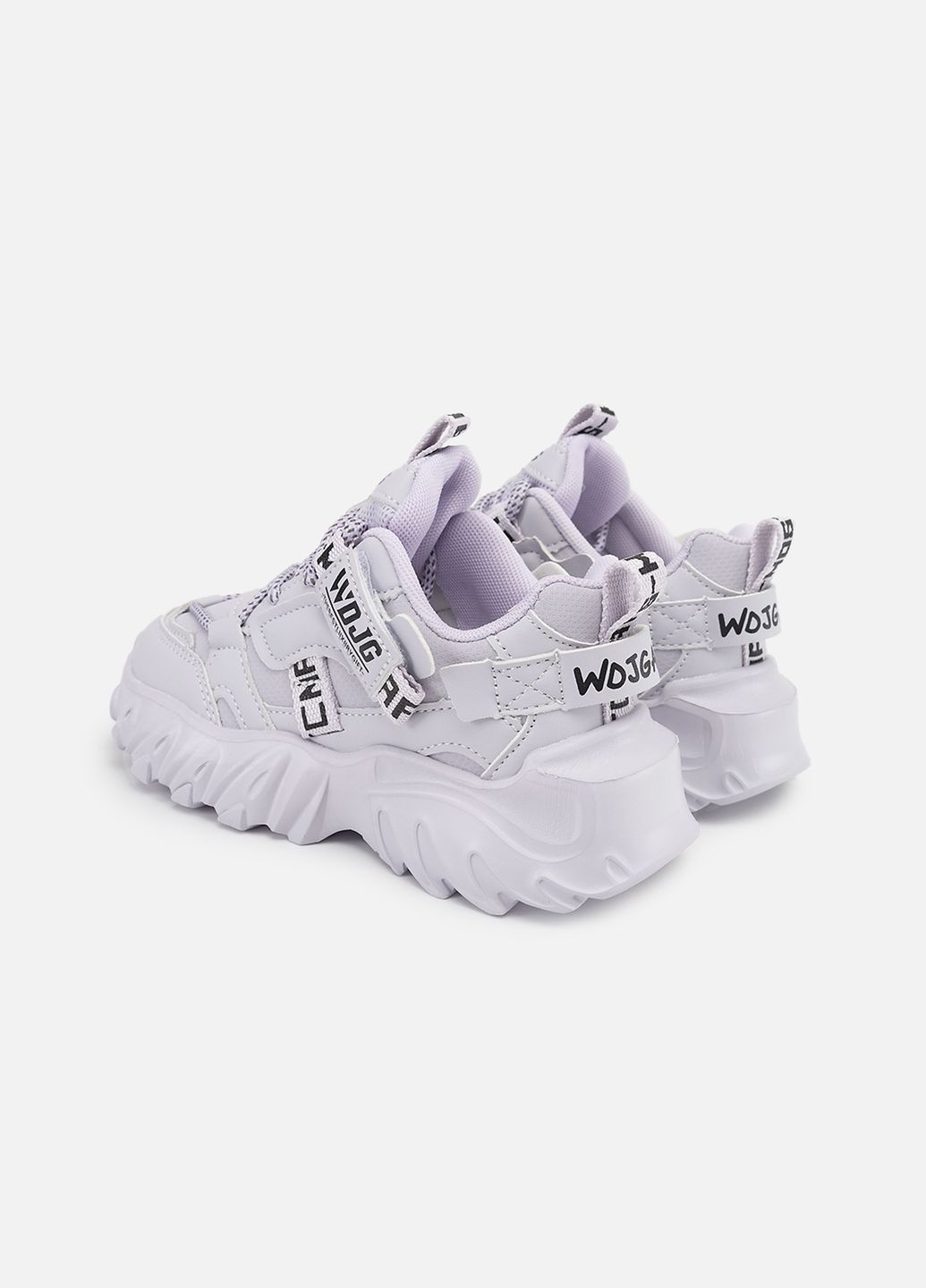 Сиреневые демисезонные кроссовки на платформе для девочки цвет сиреневый cb-00256206 Kimboo