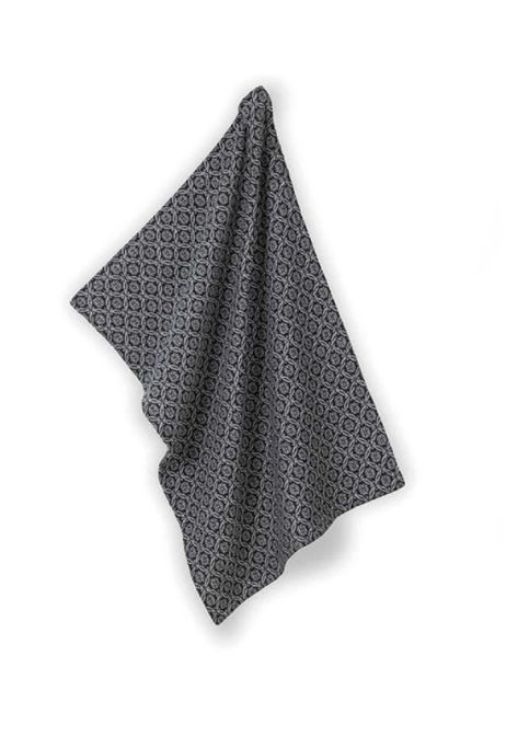 Полотенце кухонное Gianna 12783 70x50 см черное с белым с узором Kela комбинированный