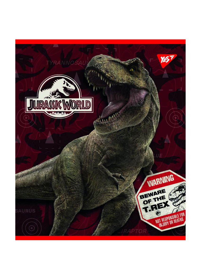 Набір зошитів Jurassic world А5 в лінійку 12 аркушів 10 шт. () Yes 766805 (337470888)