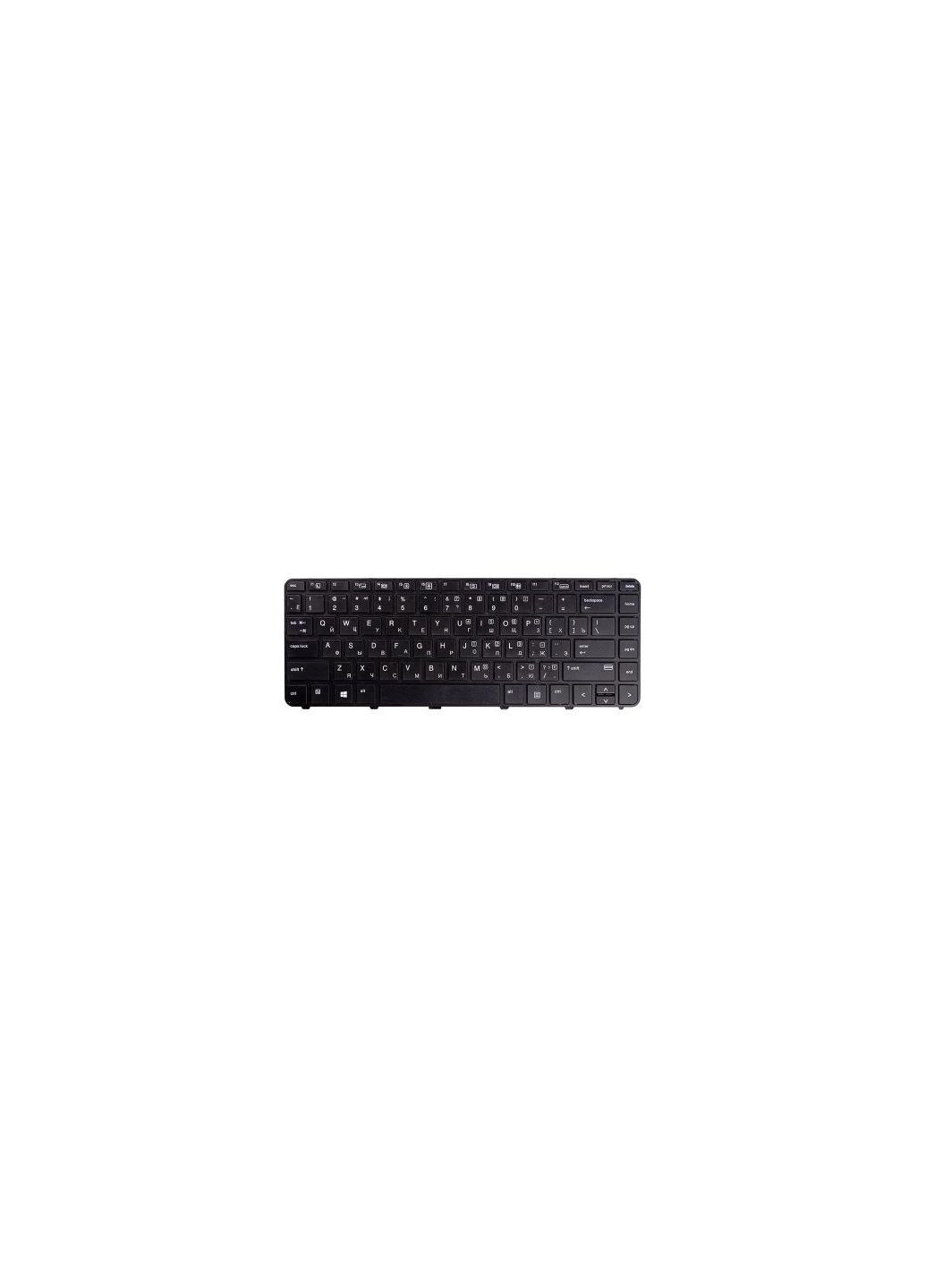Клавиатура ноутбука (KB310751) HP probook 430 g3/440 g3 черн/черн (276706721)