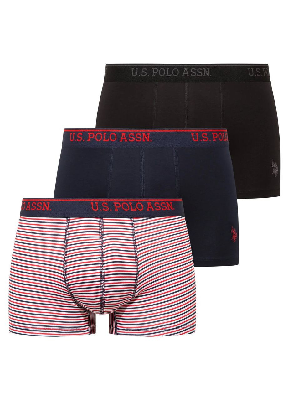 Набір трусів-боксерів чоловічих 3шт. U.S. Polo Assn. U.S. Polo Assn. (369245209)