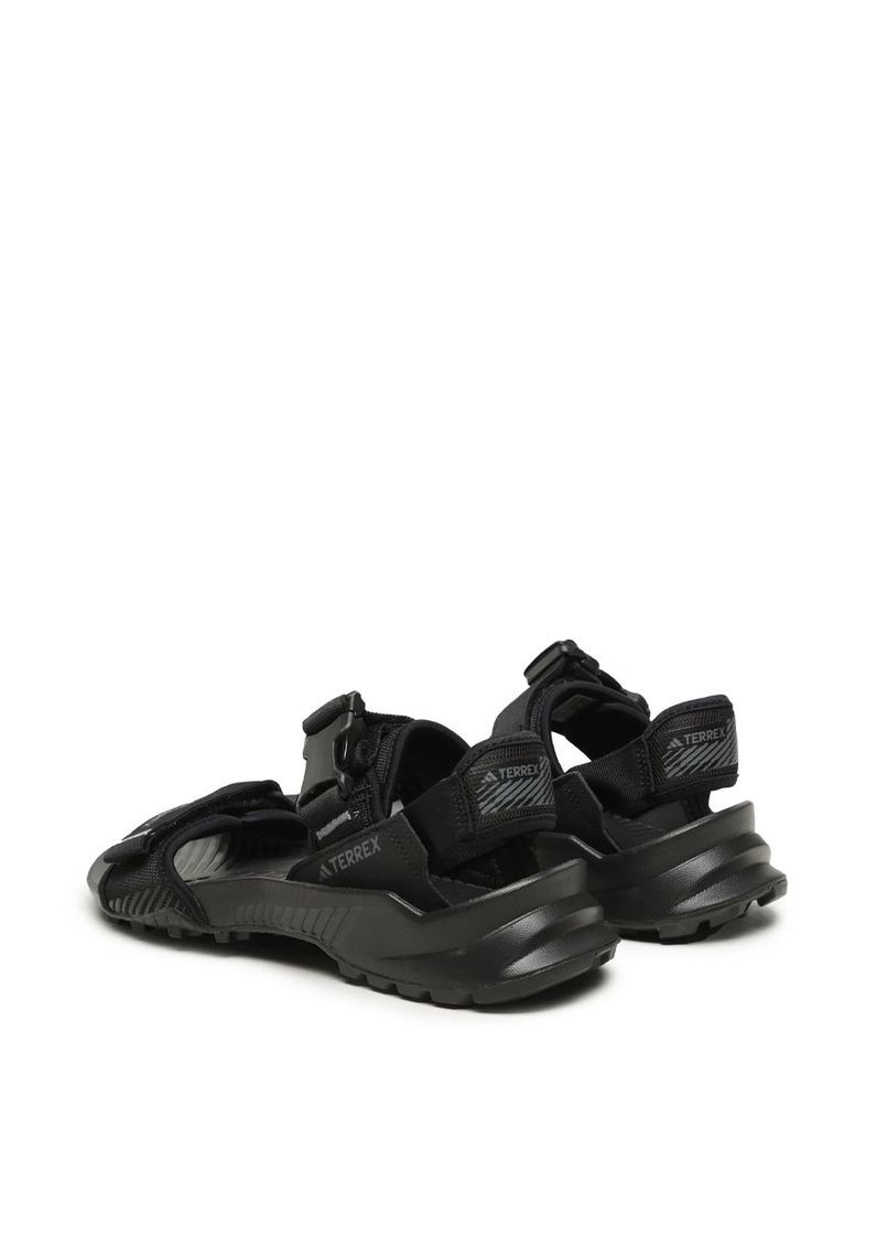 мужские сандалии id4269 черный ткань adidas