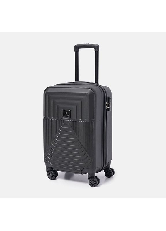 Чемодан маленький 4 колеса T1Marble20black-M Ricco Grande (365728002)