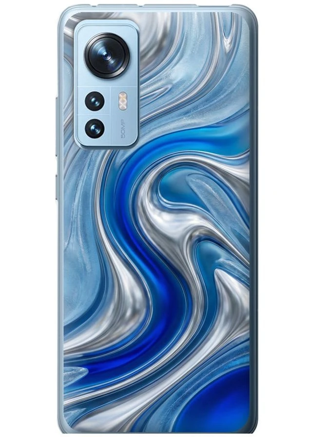 Силіконовий чохол 'Liquid Chrome' для Endorphone Xiaomi 12X (380671635)