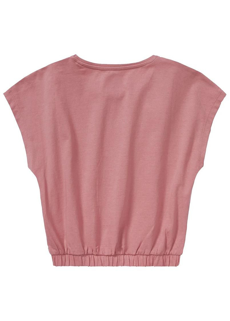 Розовая летняя футболка Pepperts