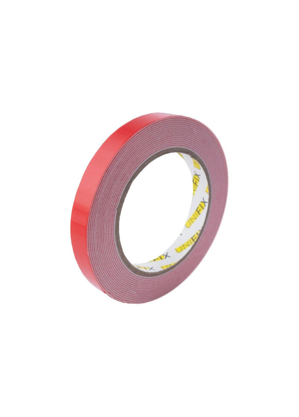 Двухсторонний скотч универсальный вспененный 15 мм x 5 м для ремонта и строительства белый Unifix (332202628)