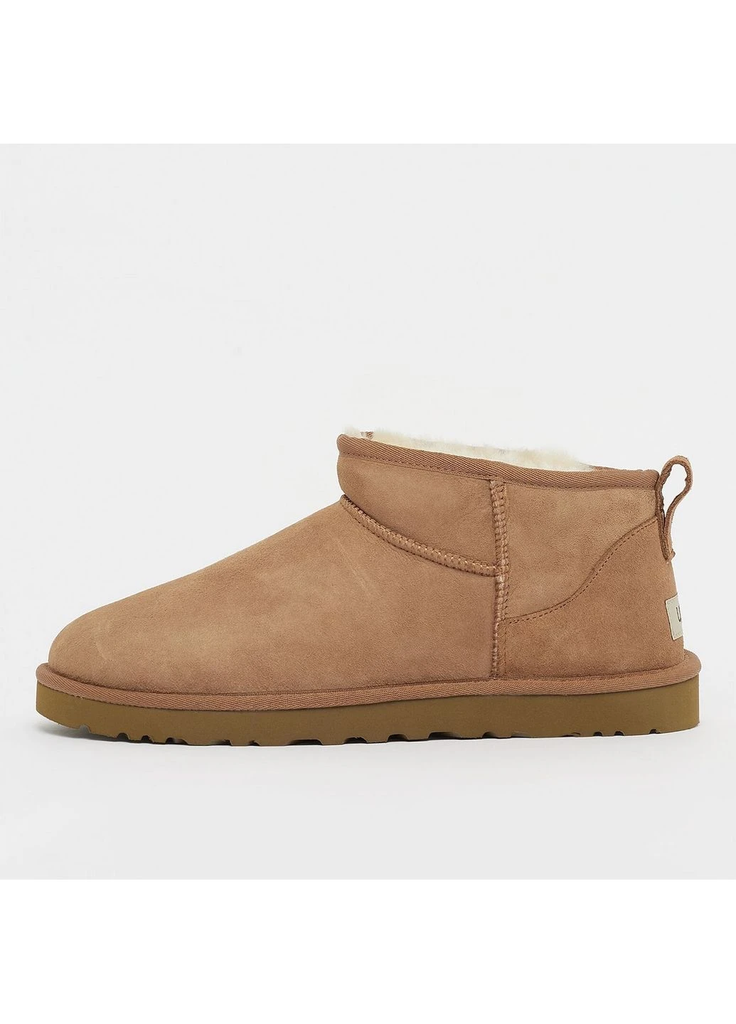 Бежевые угги classic ultra mini beige 1137391-che UGG