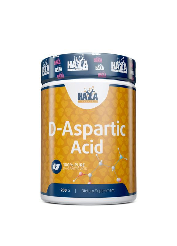 Амінокислота Sports D-Aspartic Acid, 200 грам Haya Labs (322208440)