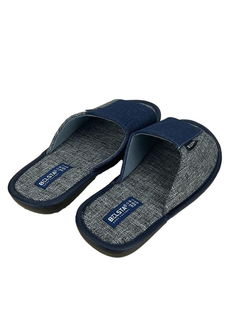 Тапочки кімнатні чоловічі сіро-сині 751 Белста (260517678)