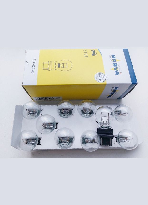 Лампа P27/7W 12V 2,5x16d ( ) 17945 РВ 4643 РВ Narva (317334865)