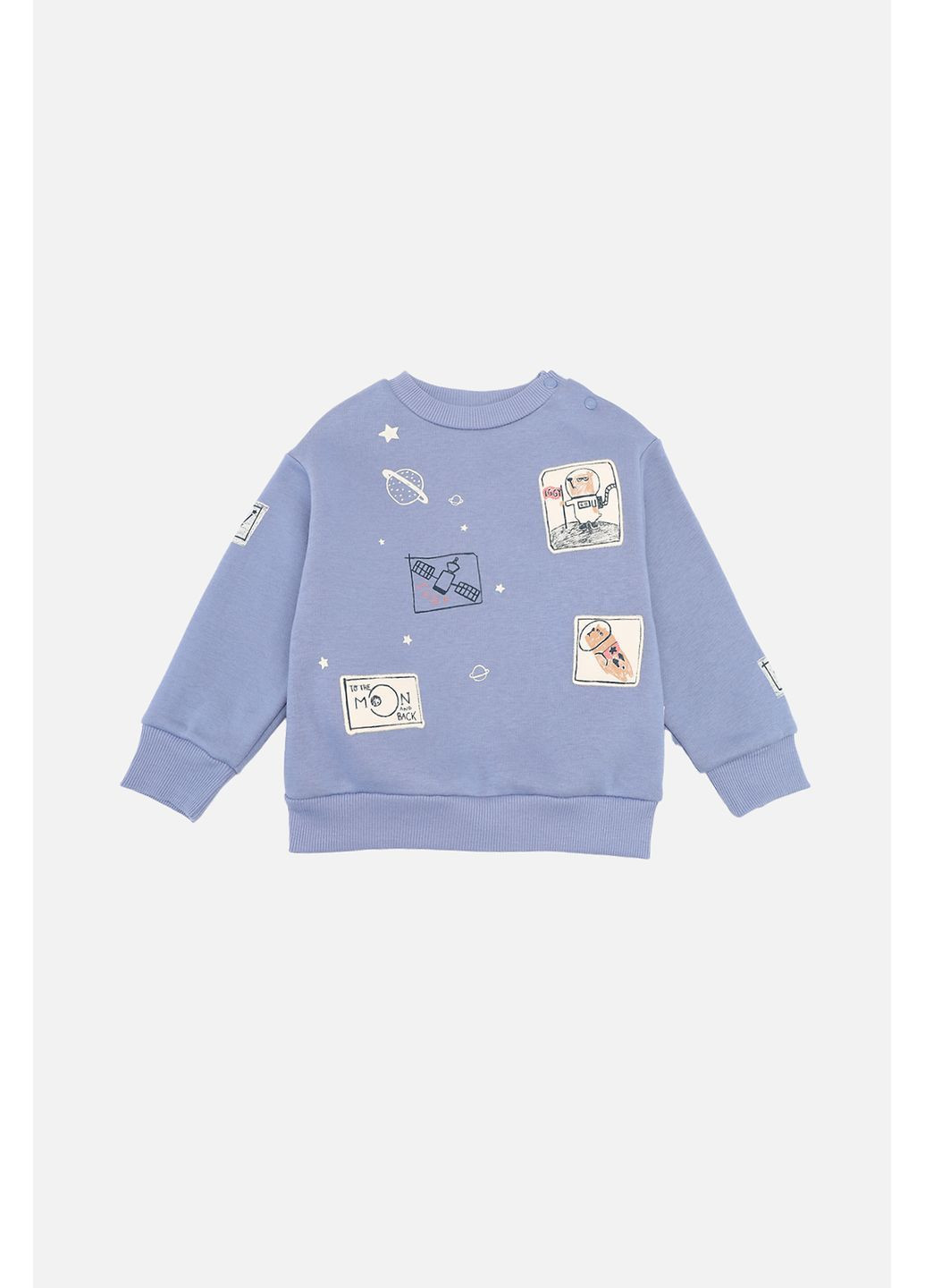 Синий зимний костюм с штанами для мальчика цвет синий цб-00283906 Iggy